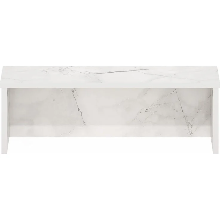 Furinno Helena 46cm Küchentheken-Stapelregal, Marmorweiß – Bild 6