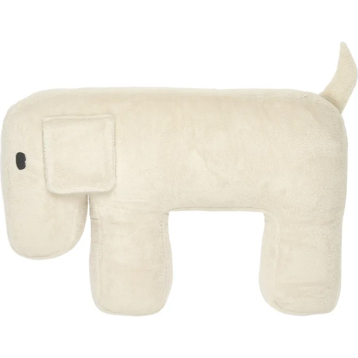 Nanami Molly Bambus Stillkissen, Baumwolle und Bambus in Natur, 65 x 40 x 18 cm
