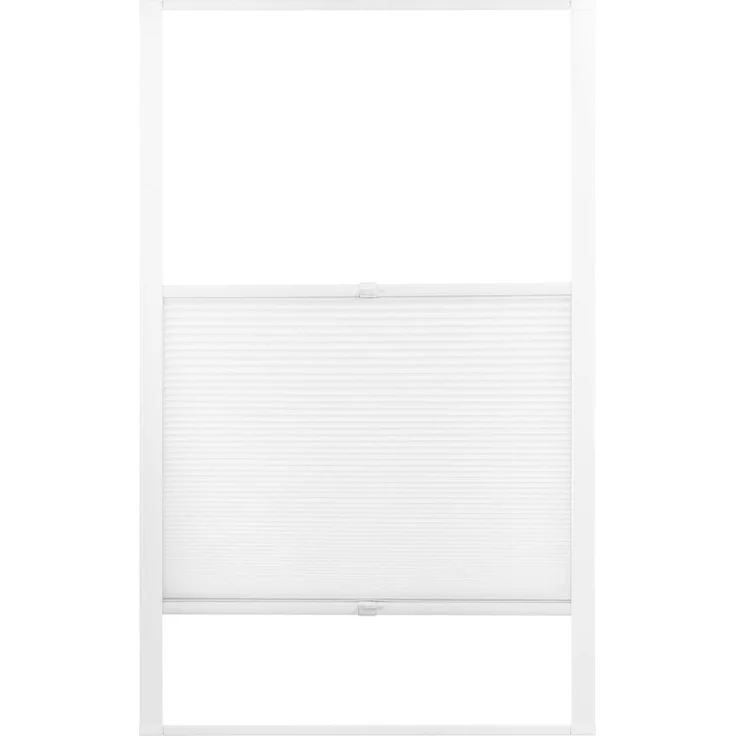 ventanara Dachfensterplissee Dachfenster passend für Velux Fenster Weiß FK06 – Bild 2