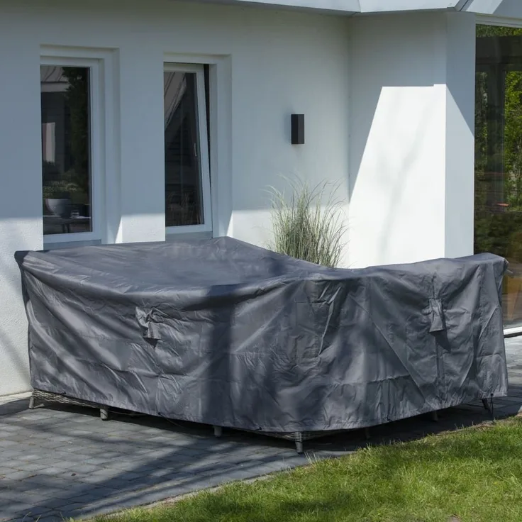 Madison Abdeckung für Loungemöbel-Set 400x300x70 cm Grau 423689
