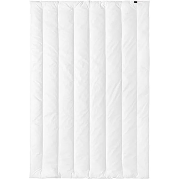 Ganzjahresbett Aqua Aktiv 135 x 200 cm, Baumwolle, Weiß – Bild 1