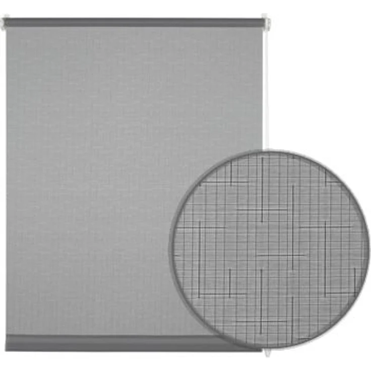Gardinia Easyfix Rollo Uni, Hellgrau, 150x100 cm – Bild 4
