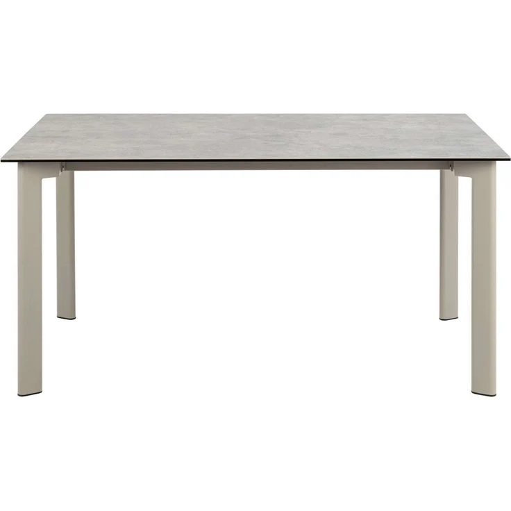 ACTONA GROUP Esstisch Palermo, Esstisch, Tischplatte grau Anista rau keramisch, 160x90x75cm – Bild 2