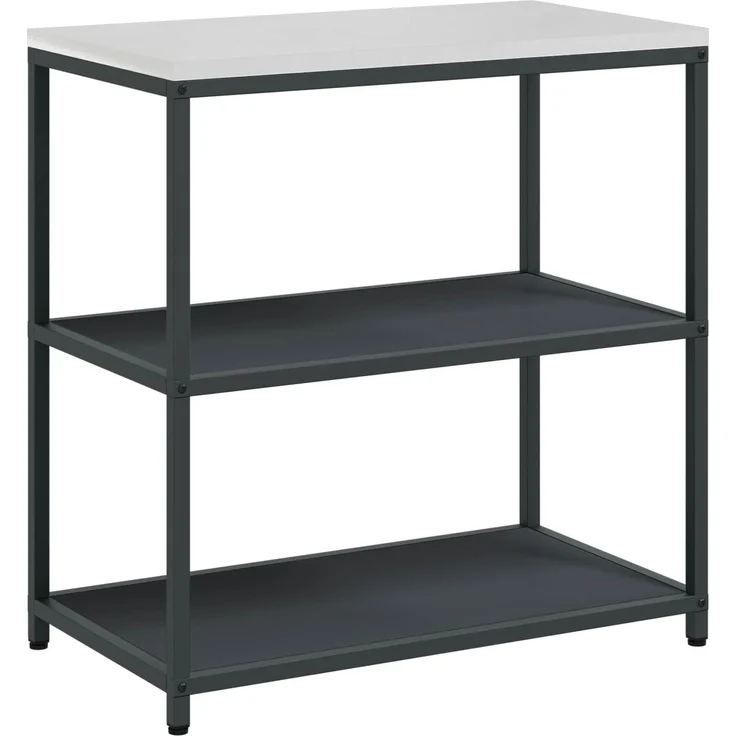 vidaXL Küchenregal HATTEM Anthrazit 90 x 50 x 92 cm Stahl 874956 – Bild 2