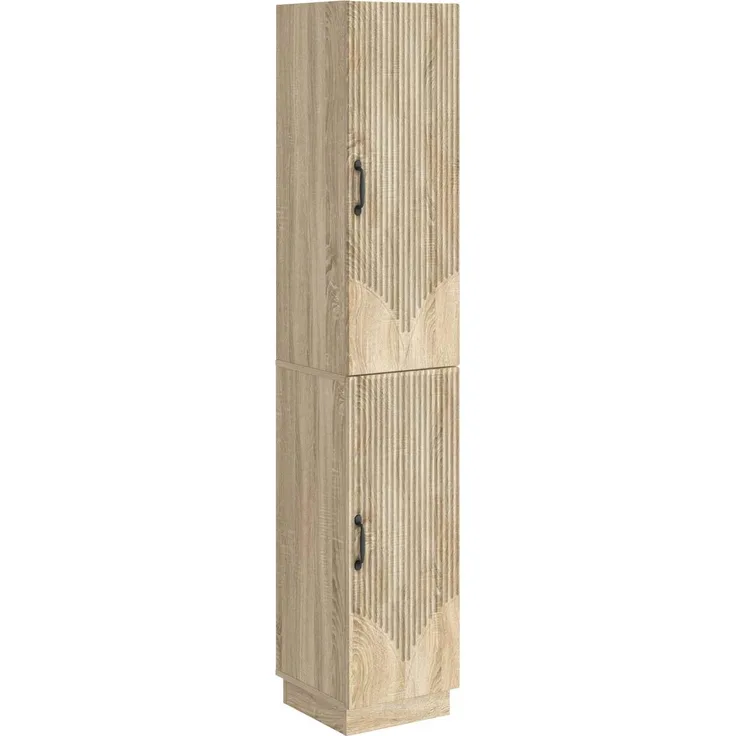 vidaXL Schrankset 2 pcs Sonoma-Eiche Holzwerkstoff 3416792
