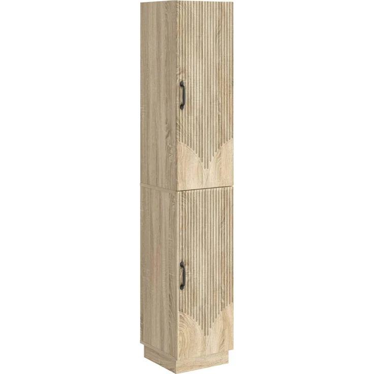 vidaXL Schrankset 2 pcs Sonoma-Eiche Holzwerkstoff 3416792 – Bild 1