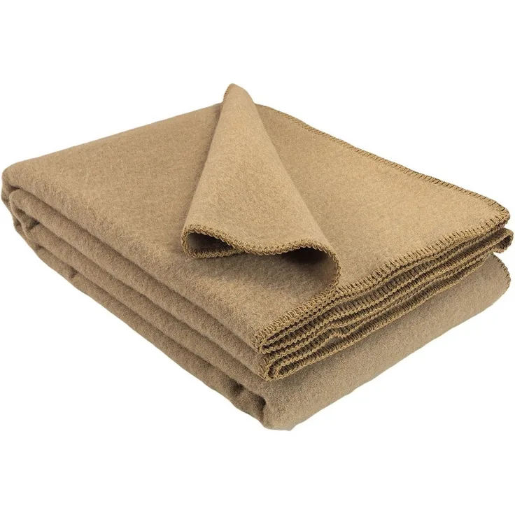 Wohndecke Wohndecke Wolldecke 100% Schurwolle 150x200 cm "Selva", STTS