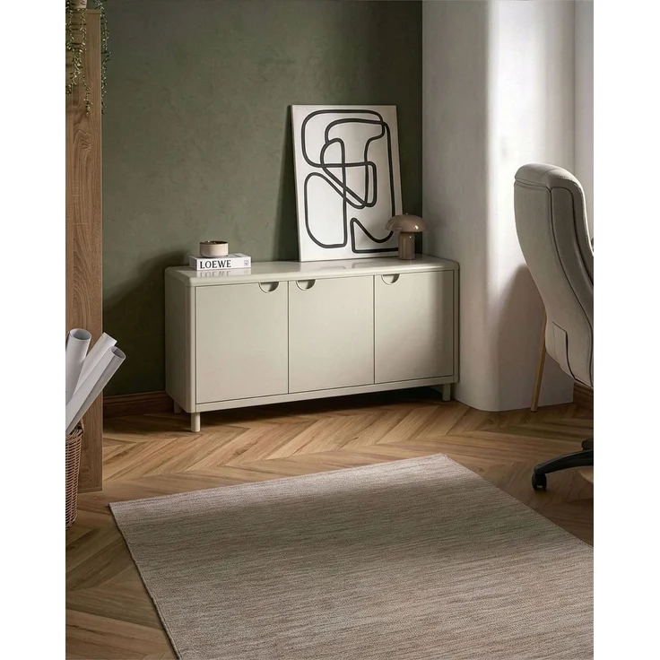 Sideboard mit 3 Türen KORVO Beige – Bild 3