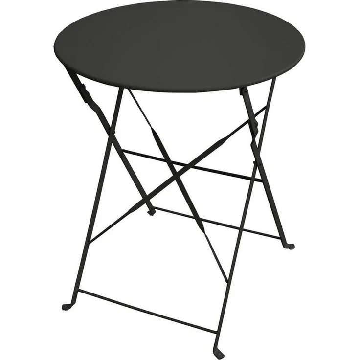 SVITA Balkonset BERLIN, (Set, 3-tlg, Bistro-Set), Tisch mit 2 Stühlen, Klappbar, Pflegeleicht, Witterungsbeständig – Bild 3