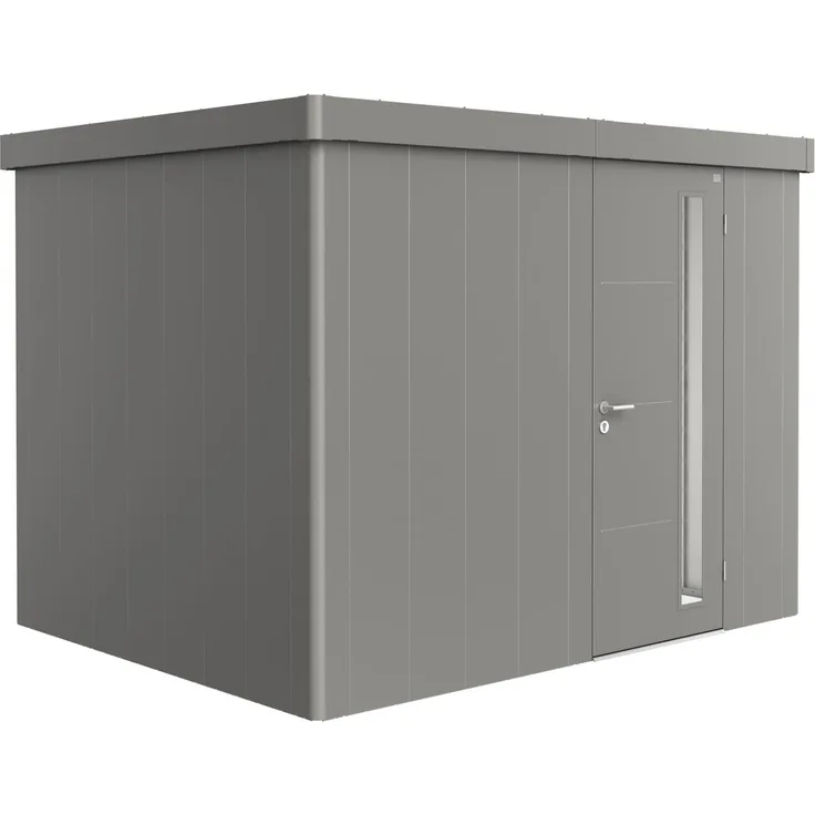 Biohort Gerätehaus Neo, 2C: 292 x 236 x 222 (b x t x h) cm, quarzgrau-metallic