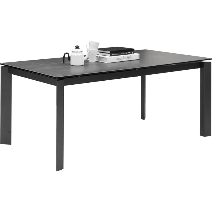 Esstisch >Paul< ausziehbar bis 240cm, anthrazit, Keramik - 180(240)x76x95cm (BxHxT) – Bild 1