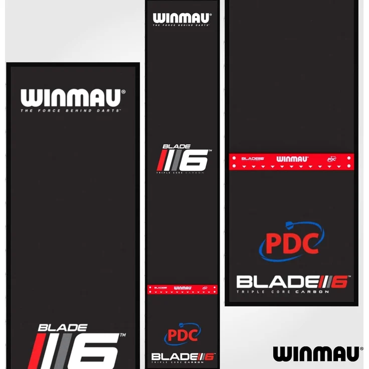 Winmau Dartmatte Dartmatte Pro Zone Precision Blade 6 8215, Mat Dartteppiche Matte für Dartscheiben Boards – Bild 5