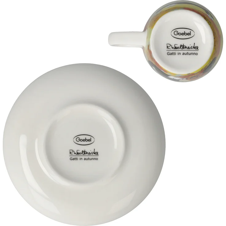 Goebel / Rosina Wachtmeister Gatti in autunno,Espressotasse,12,0cm x 12,0cm x 6,5cm / Fine Bone China / 12,0cm x 12,0cm x 6,5cm – Bild 7