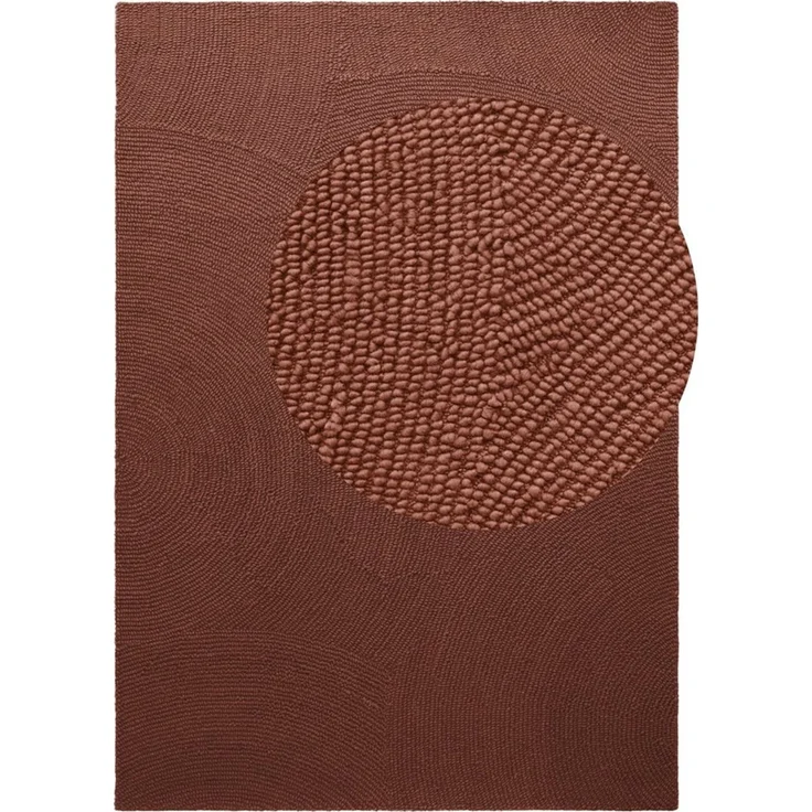 HANSE Home Wollteppich Calmio, auch als Läufer und in rund, rechteckig, Höhe: 18 mm, Handgetuftet, Wolle, Natur, Wohnzimmer, Schlafzimmer, Skandi, Hygge – Bild 2