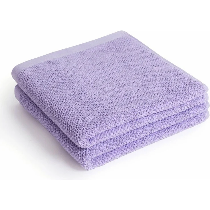 herzbach home Handtuch Set Spa 50x100cm, (2-St), 525g/m², Premium-Qualität, 100% Baumwolle, einfarbig – Bild 2