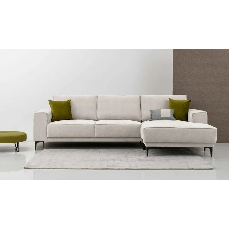 Places of Style Ecksofa Oland, 280 cm, im zeitlosem Design und hochwertiger Verabeitung – Bild 1
