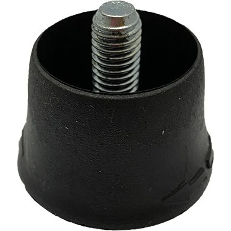Verstellgleiter für Streckmetalltisch und Stahltisch 25 mm schwarz – Bild 1