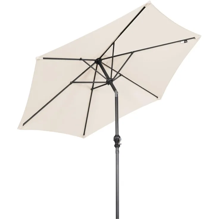Angel Living Sonnenschirm Gartenschirme aus Polyester Ø 250 cm, Rund, UV-Schutz 50+, PA-Beschichtung,Leicht verstaubar,Abnehmbares Handwaschbares Verdeck
