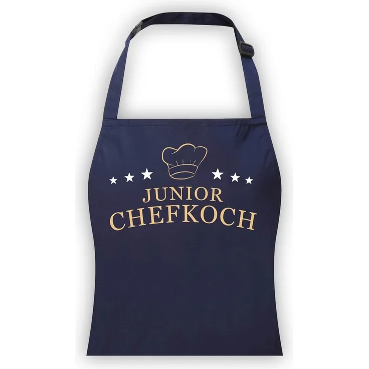 Youth Designz Kochschürze Kinder Schürze Junior Chefkoch Print Grillschürze Statement Geschenk, mit lustigem Spruch & Logo Aufdruck für Jungen & Mädchen