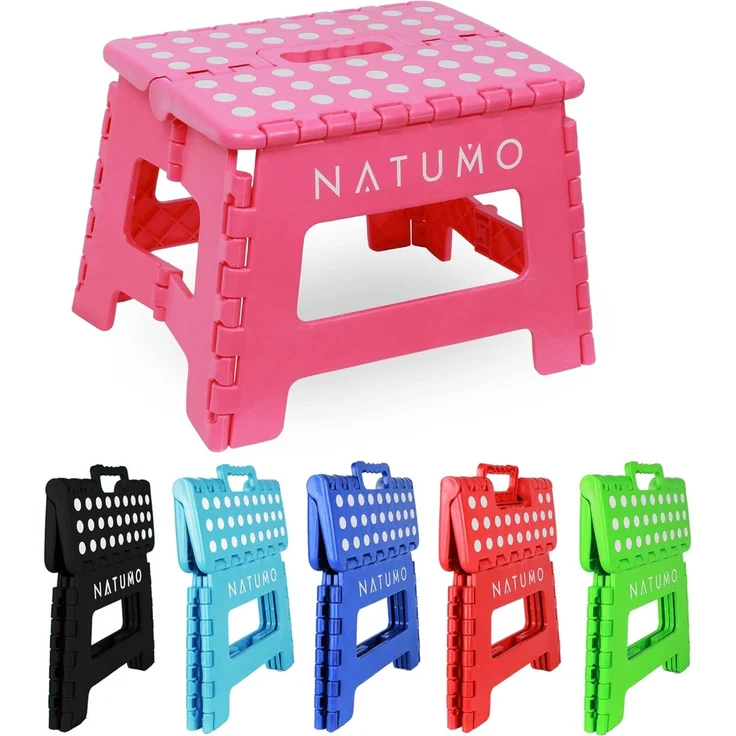 natumo Tritthocker faltbare Aufstiegshilfe für Kinder & Erwachsene - bis 150kg (1 St) – Bild 1