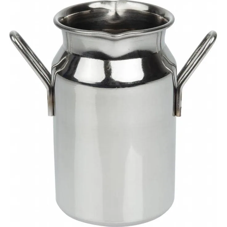 Nisbets cl209 Mini Milchkanne Edelstahl, Medium, 120 ml, Ø 4,25 oz, 45x80 Mm H