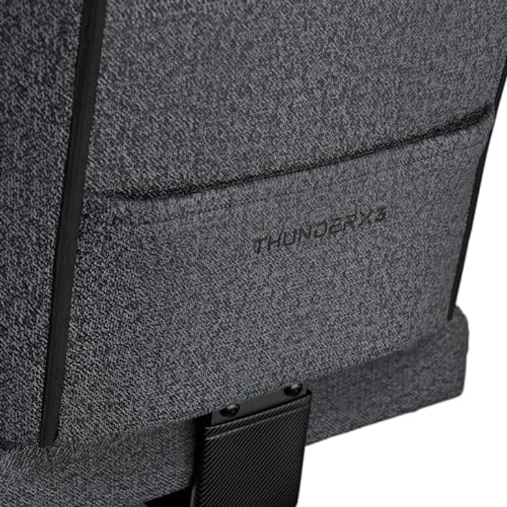 ThunderX3 SOLO 360, Ergonomischer Gaming-Stuhl mit Mesh-Bezug, 3D Armlehnen und synchronem Wippmechanismus, schwarz – Bild 5