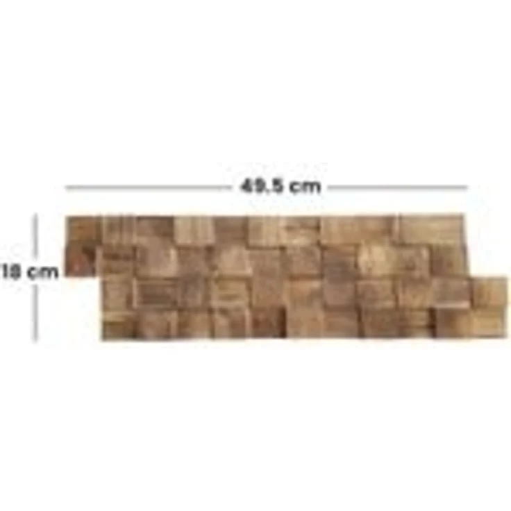 Holz Wandverkleidung Natural Cube – Bild 8