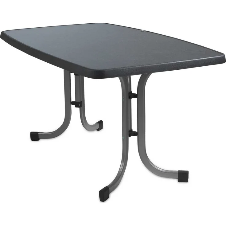 Sieger Boulevard Boulevard-Klapptisch mit vivodur® Tischplatte, Stahl Graphit, 150 x 72 x 90 – Bild 1