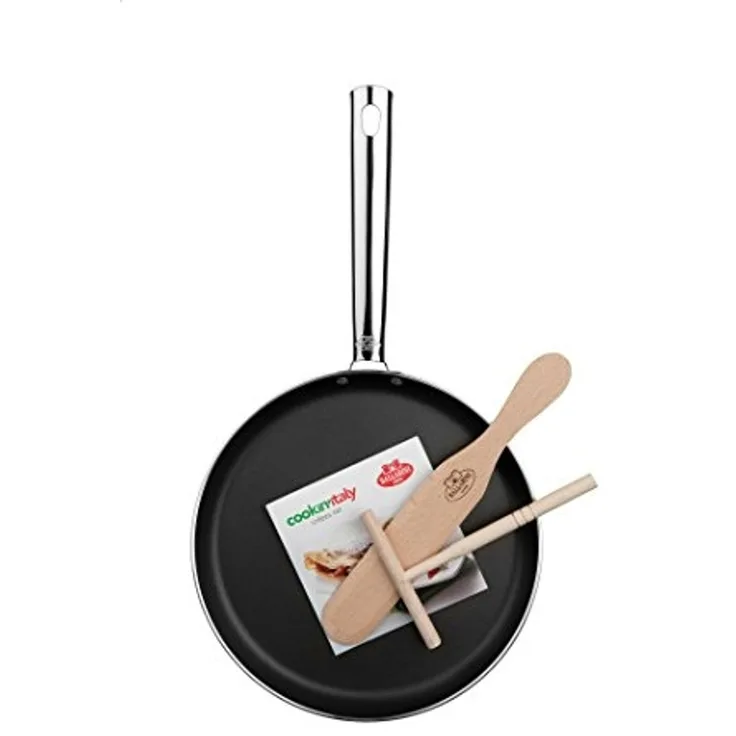 Ballarini Cookin 'italy Crepe Pfanne 3 teiliges Set Dm 25cm