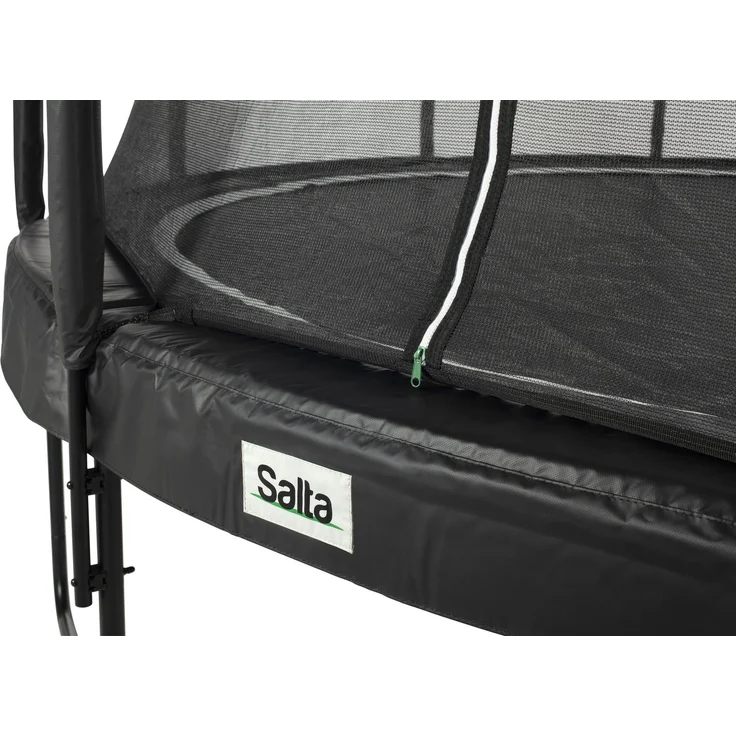Salta 'Premium Black Edition' Trampolin inkl. Sicherheitsnetz, rund, Stahl schwarz, Ø251 cm – Bild 2