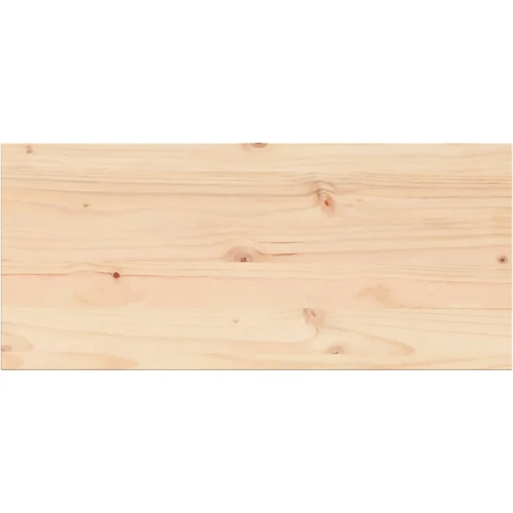 vidaXL Tischplatte 90x40x1,7 cm Rechteckig Massivholz Kiefer 847415 – Bild 1