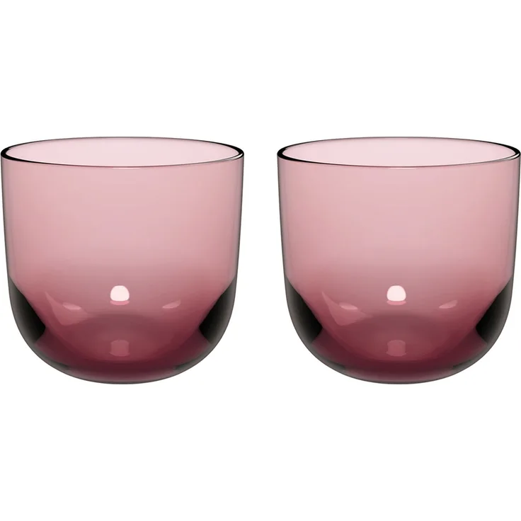 like. by Villeroy & Boch Like Glass Wasserglas 280 ml 2er Set Grape