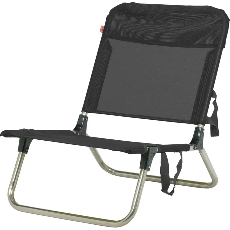 FIAM Strandstuhl QUICK Schwarz 64x62x64 cm