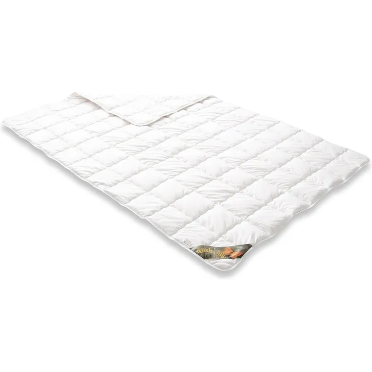 Badenia Bettcomfort Steppbett Wasch-Seide, 155x220 cm, weiß