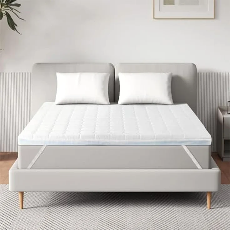EGO HOME Matratzen Topper 180x200, 7cm Höhe Matratzentopper aus Schaumstoff von 7 Zonen Schneiden, 180x200 cm Matratzenauflage mit Öko-TEX Zertifiziert für Boxspringbett Matratzen Schlafsofa – Bild 2