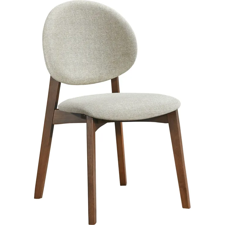 Selsey 'Stenne' Holzstuhl Braun / Beige