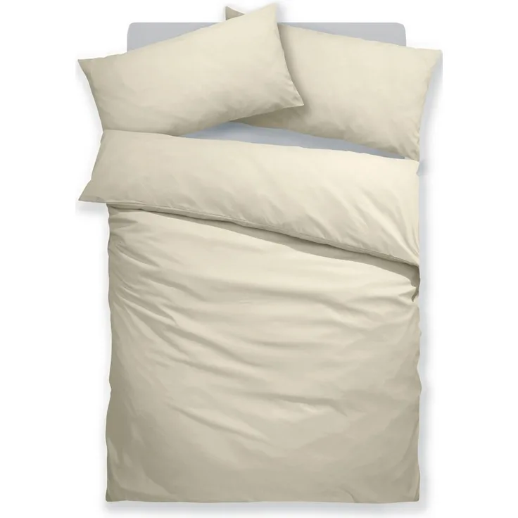 OTTO home Bettwäsche Desner 100% Microfaser, extra weich, allergikerfreundlich, Microfaser, 3 teilig, Premium Qualität, uni, schnell trocknend, pflegeleicht, ab 135x200 cm
