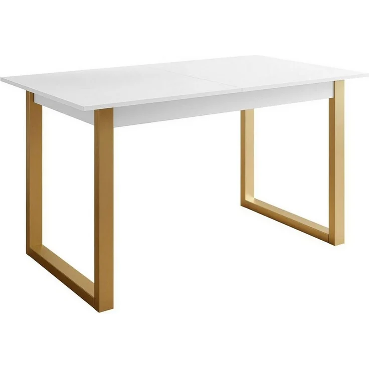Lookway Esstisch ARTON GOLD II 140 cm ausklappbarer Tisch für 6-8 Personen, Breite: 140-195 – Bild 5