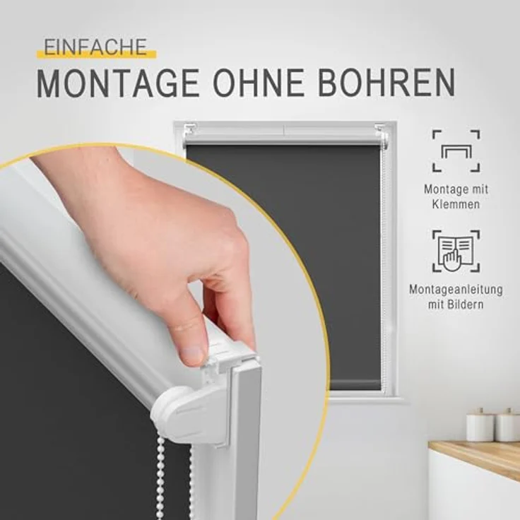 Sol Royal Thermorollo SolReflect T42 für Fenster & Türen Anthrazit, 160 x 110 x 3.1 cm – Bild 8