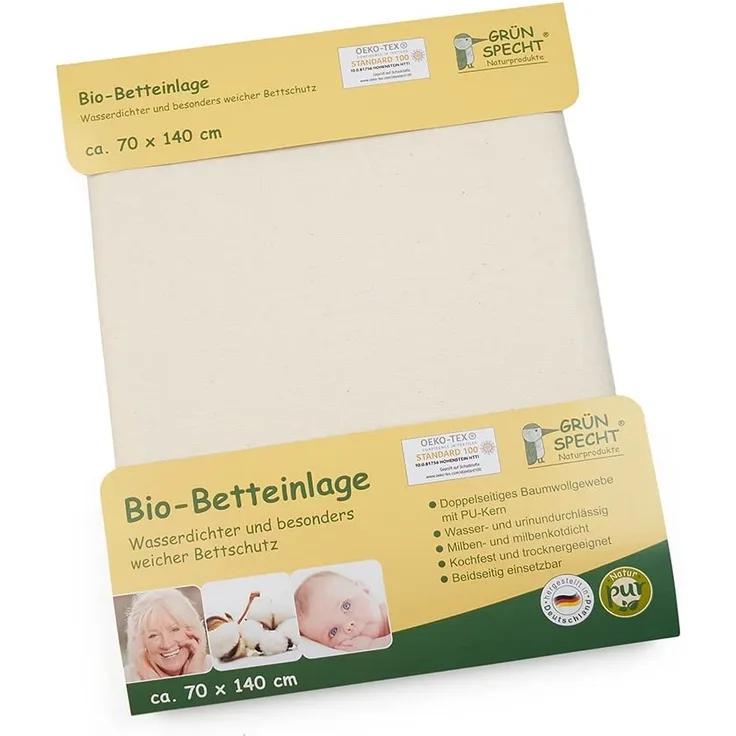 Bio - Betteinlage 70x140