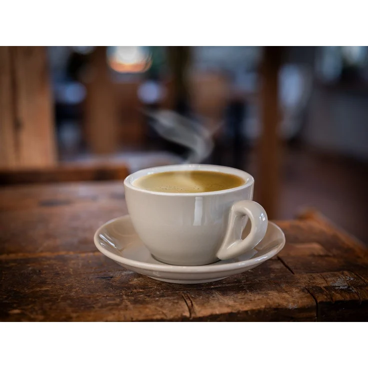 APS Cappuccinotasse 6er Set Cappuccino Tassen -SNUG-, 6-tlg, Porzellan, für Heißgetränke aller Art geeignet – Bild 4