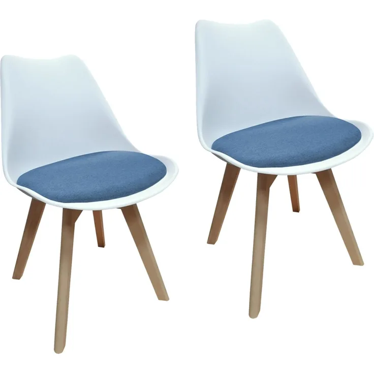 HTI-Living Atlanta Webstoff 2er-Set Stuhl