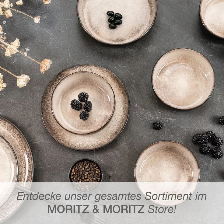 Moritz & Moritz VIDA Müslibowl 6 tlg. beige – Bild 8