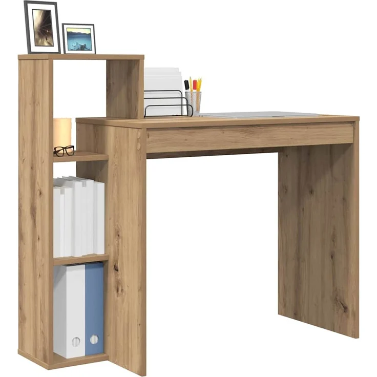 vidaXL Schreibtisch Artisan-Eiche 100 x 40 x 90 cm Holzwerkstoff 869321 – Bild 2