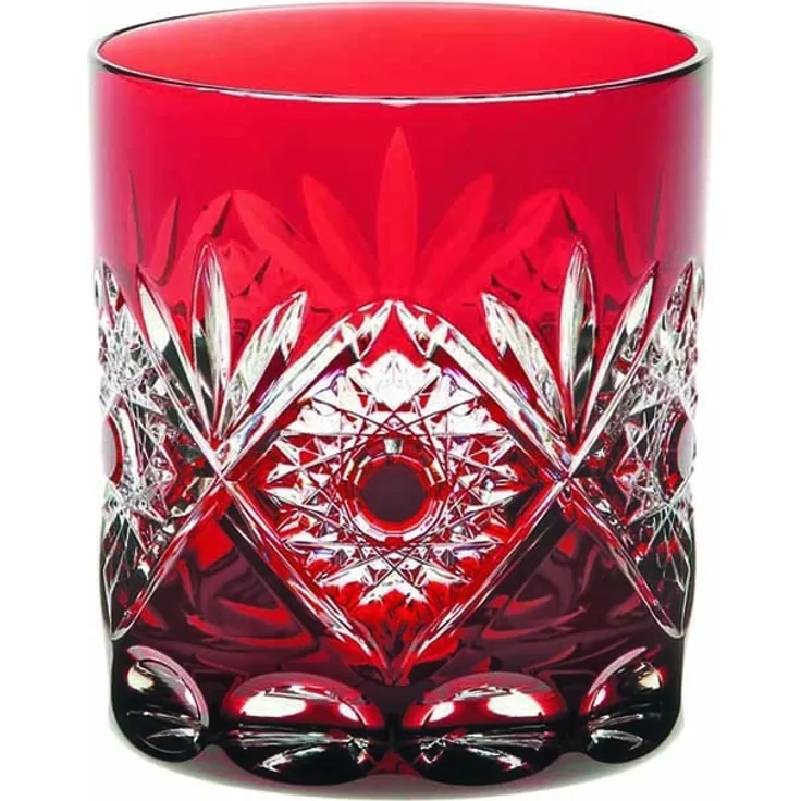 Whiskyglas Kristall Santra rubin (9 cm)