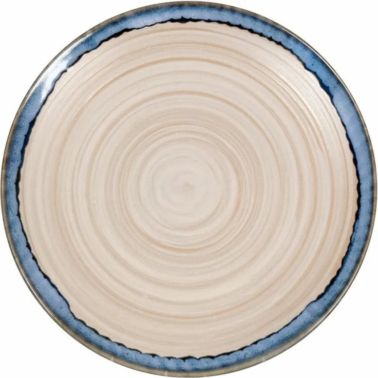 Waechtersbach Nature Blue Sand Teller, 4er Set, Desserteller, Kuchenteller, Frühstücksteller, Keramik, Ø 20 cm, 41 5 000 0009