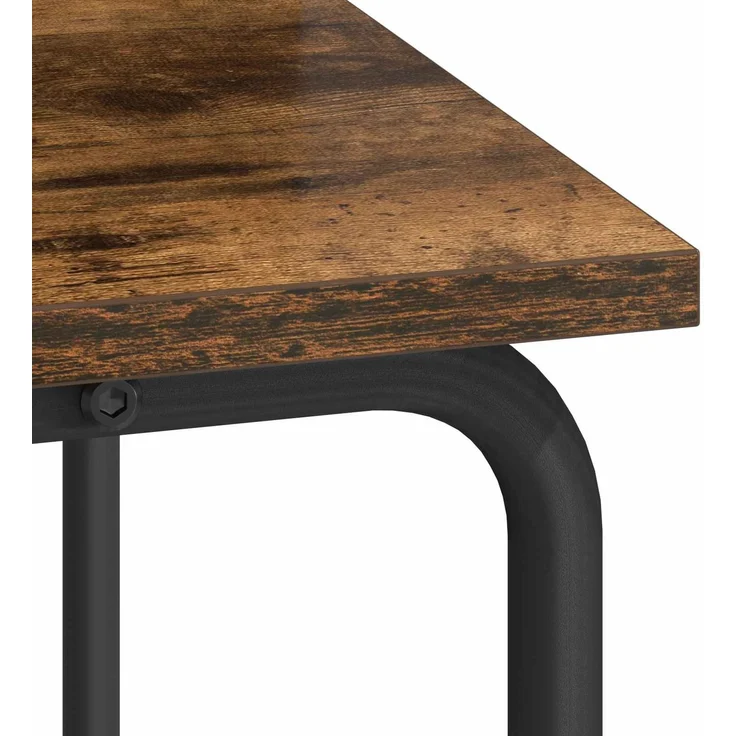 vidaXL Schreibtisch mit Stauraum Räuchereiche 100 x 50 x 91 cm 8008028 – Bild 7