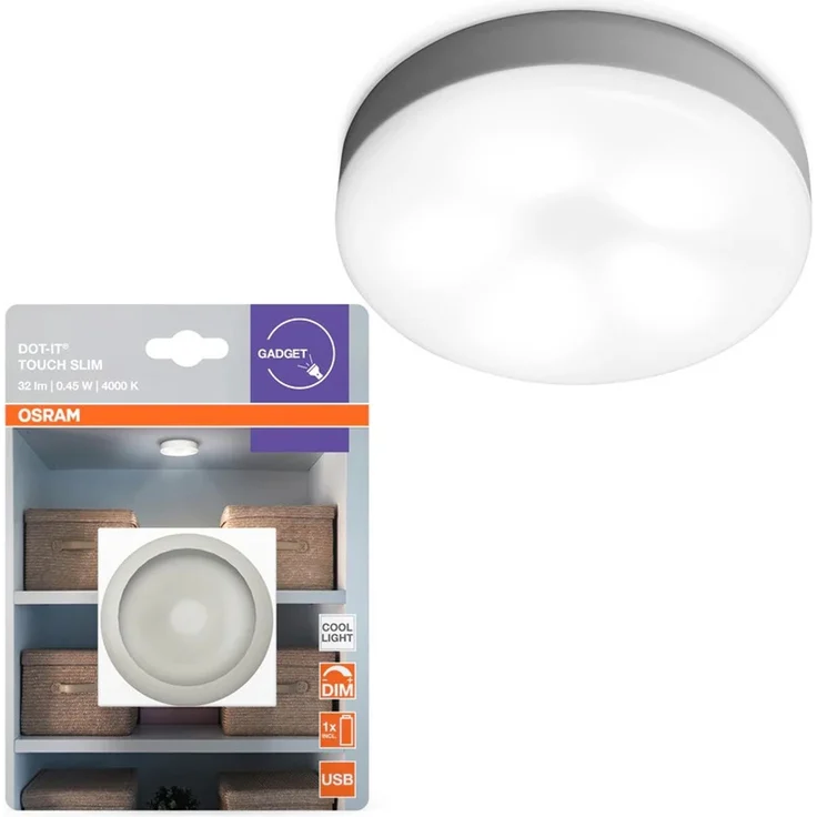 Osram LED Unterbauleuchte Spot LED DOT-it Classic slim weiß Akku – Bild 3