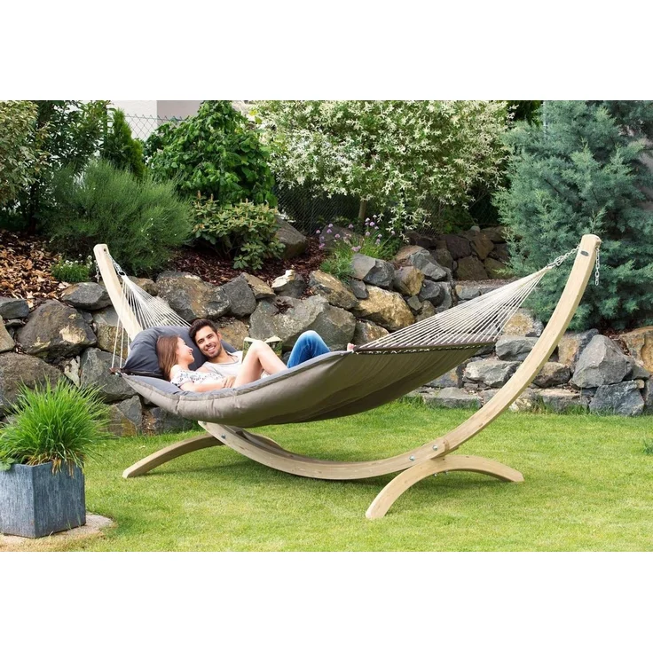 Hängematte Fat Hammock taupe – Bild 3