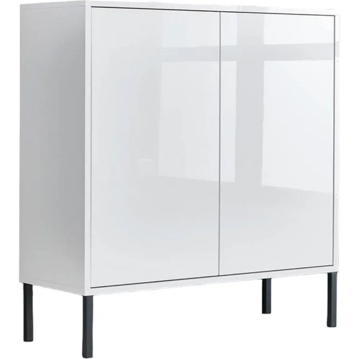 moebel-dich-auf Kommode BEN 4 (mit 4 Metallfüßen, in verschiedenen Farben), Push-to-open-Funktion